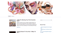 Desktop Screenshot of cosmeticsproduct.org